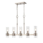 Millennium Lighting 9985-BN Caberton Five Light Island Brushed Nickel finish
