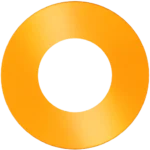 Goodlite G-23721 2" Round Slim Orange Cover