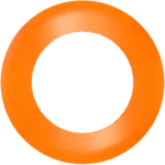 Goodlite G-23731 3" Round Slim Orange Cover