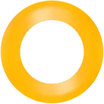 Goodlite G-23732 3" Round Slim Yellow Cover