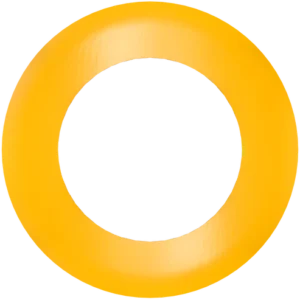 Goodlite G-23732 3" Round Slim Yellow Cover