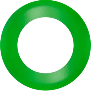 Goodlite G-23733 3" Round Slim Green Cover