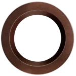 Goodlite G-22081 8 inch Round Regress Slim Bronze Cover