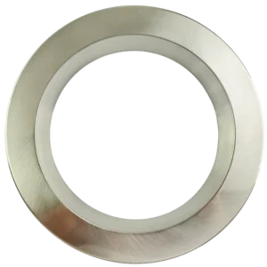 Goodlite G-22082 8 inch Round Regress Slim Brushed Nickel Cover