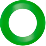 Goodlite G-23743 4" Round Slim Green Cover