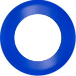 Goodlite G-23744 4" Round Slim Blue Cover
