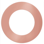 Goodlite G-23745 4" Round Slim Rose Blush Cover