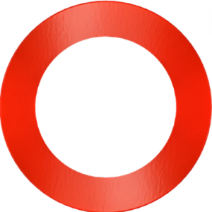 Goodlite G-23750 5" Round Slim Red Cover