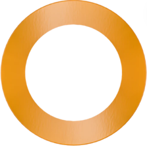 Goodlite G-23751 5" Round Slim Orange Cover