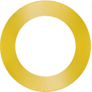 Goodlite G-23752 5" Round Slim Yellow Cover