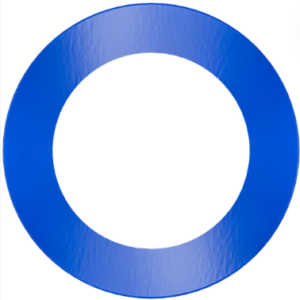 Goodlite G-23754 5" Round Slim Blue Cover