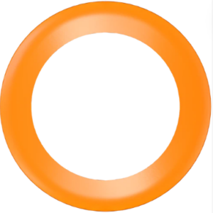 Goodlite G-23761 6" Round Slim Orange Cover