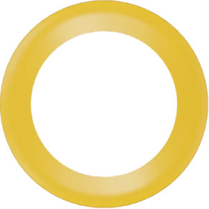 Goodlite G-23762 6" Round Slim Yellow Cover