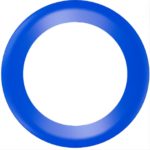 Goodlite G-23764 6" Round Slim Blue Cover