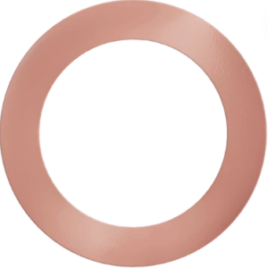Goodlite G-23765 6" Round Slim Rose Blush Cover