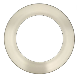 Goodlite G-48377 5" Round Slim Brushed Nickel Cover