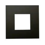 Goodlite G-48385 3" Square Slim Black Cover