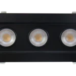 Goodlite G-99123 4” Triple Head Regress Multiple Gimbal, Black