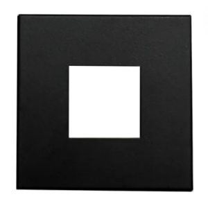 Goodlite G-97925 2" Square Slim Black Cover