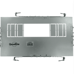 Goodlite G-98822 3.7″ Rectangular Flanged New Construction Plate