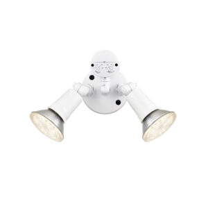 Millennium Lighting M-16002-MW Two Light Outdoor With Motion Sensor Floodlight Matte White finish