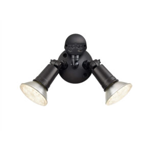 Millennium Lighting M-16002-PBK Two Light Outdoor With Motion Sensor Floodlight Powder Coated Black finish