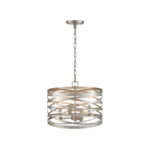 Millennium Lighting 170024-AN Annata Four Light Wall Pendant Antique Nickel finish