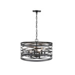 Millennium Lighting 170026-WI Annata Six Light Wall Pendant Weathered Iron finish