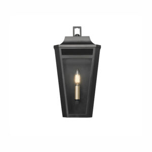 Millennium Lighting 193001-PBK Sumerlin One Light Outdoor Wall Sconce Powder Coated Black finish