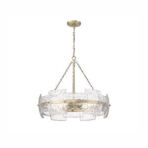 Millennium Lighting 199904-VB Sinclara Four Light Pendant Vintage Brass finish