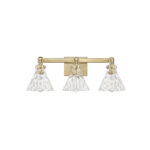 Millennium Lighting 20003-VB Barlon Three Light Vanity Vintage Brass finish