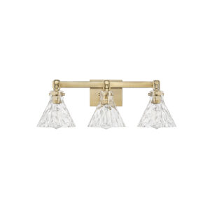 Millennium Lighting 20003-VB Barlon Three Light Vanity Vintage Brass finish