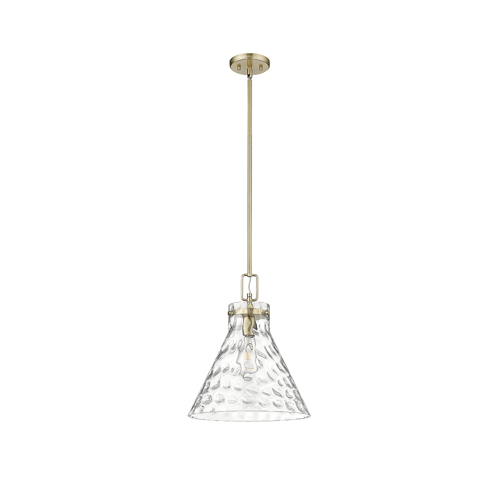 Millennium Lighting 20201-MG Barlon One Light Pendant Modern Gold finish