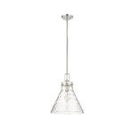 Millennium Lighting 20201-PN Barlon One Light Pendant Polished Nickel finish