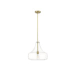 Millennium Lighting 20301-VB Madelynn One Light Pendant Vintage Brass finish