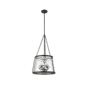 Millennium Lighting 20405-MB Adabella Five Light Pendant Matte Black finish