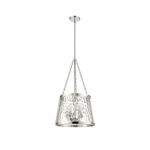 Millennium Lighting 20405-PN Adabella Five Light Pendant Polished Nickel finish