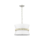 Millennium Lighting 20503-BN Kimbry Three Light Pendant Brushed Nickel finish