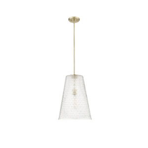 Millennium Lighting 20701-MG Saben One Light Pendant Modern Gold finish