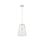 Millennium Lighting 20703-PN Saben One Light Pendant Polished Nickel finish