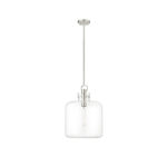 Millennium Lighting 20801-BN Hayloft One Light Pendant Brushed Nickel finish