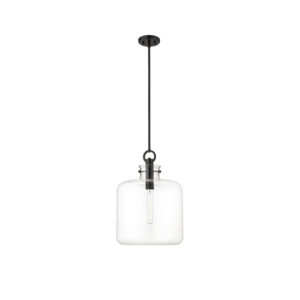 Millennium Lighting 20801-MB Hayloft One Light Pendant Matte Black finish