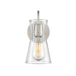 Millennium Lighting 21001-BN Camellia One Light Sconce Brushed Nickel finish