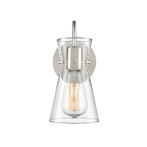 Millennium Lighting 21001-BN Camellia One Light Sconce Brushed Nickel finish