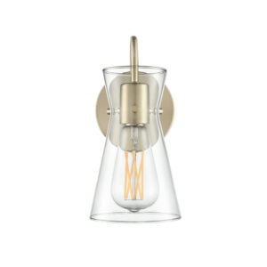 Millennium Lighting 21001-MG Camellia One Light Sconce Modern Gold finish