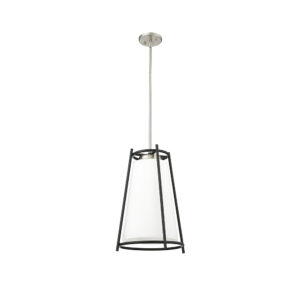 Millennium Lighting 21101-BN Milroe One Light Pendant Brushed Nickel finish