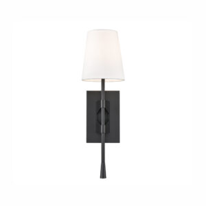 Millennium Lighting 212001-MB One Light Sconce Matte Black finish