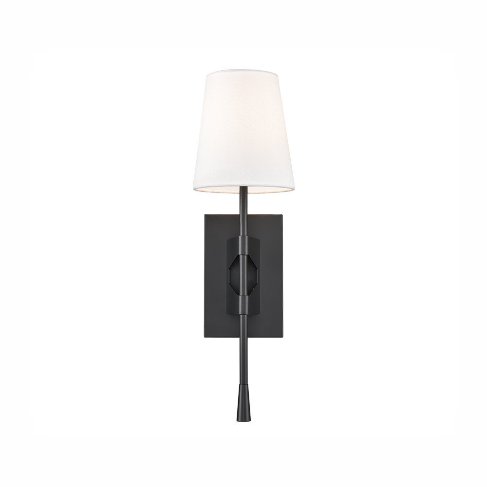 Millennium Lighting 212001-MB One Light Sconce Matte Black finish