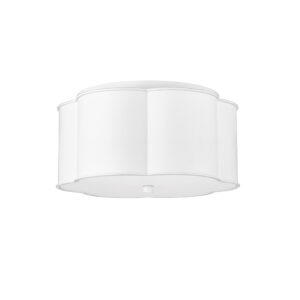 Millennium Lighting 21203-MW Three Light Flush Mount Matte White finish