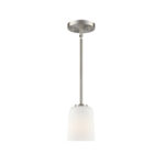 Millennium Lighting 214001-BN Laphia One Light Pendant Brushed Nickel finish